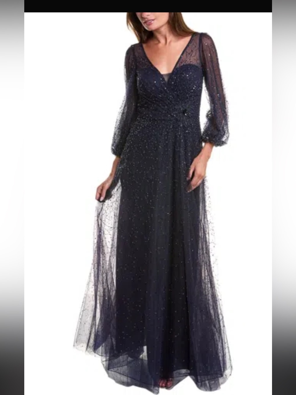 NWT Rickie Freeman for Teri Jon gown Sz 10